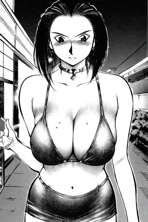 score_9, score_8_superior, score_7_superior, score_6_superior, score_5_superior, score_4_superior, sauce_anime, ganguro, Improve, alone, One girl, Yamamba, makesuperior, Sunburn, Prostitute, Prostitute, Mature Woman, Huge breasts, Wide Hips, Thick thighs, ...