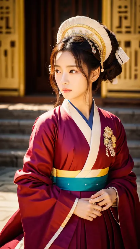 Korean period drama、Waiting Girl、palace