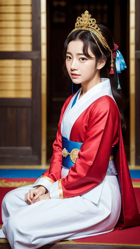 Korean period drama、Waiting Girl、palace