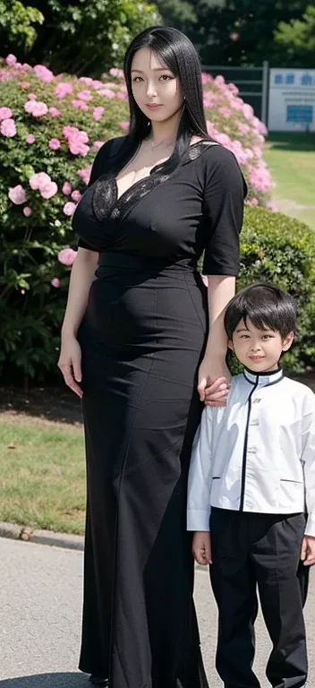 Completely naked。Lower body naked、Mother and 1 man、2 Parent-child(Mother and her high school student son)photograph、The most beautiful and pure Mother in Japan((A 39-year-old beautiful mature woman with a modest and simple appearance, But her body is the m...