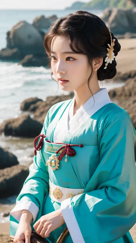 Korean period drama、princess、coastal