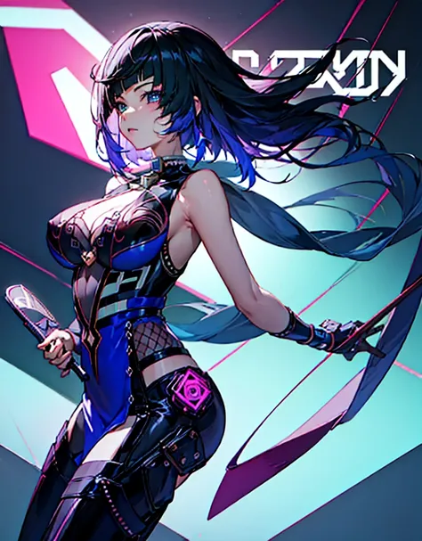 (masterpiece, best quality:1.4) anime girl in a black latex outfit holding a knife, cyberpunk anime girl, female cyberpunk anime girl, anime cyberpunk art, extremely detailed artgerm, seductive anime girl, digital cyberpunk - anime art, oppai cyberpunk, pe...