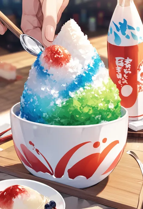 Shaved ice Shaved ice that can be easily made at home is also recommended.。Not just syrup、Serve with fruit sauce or condensed milk、Enjoy the original shaved ice。