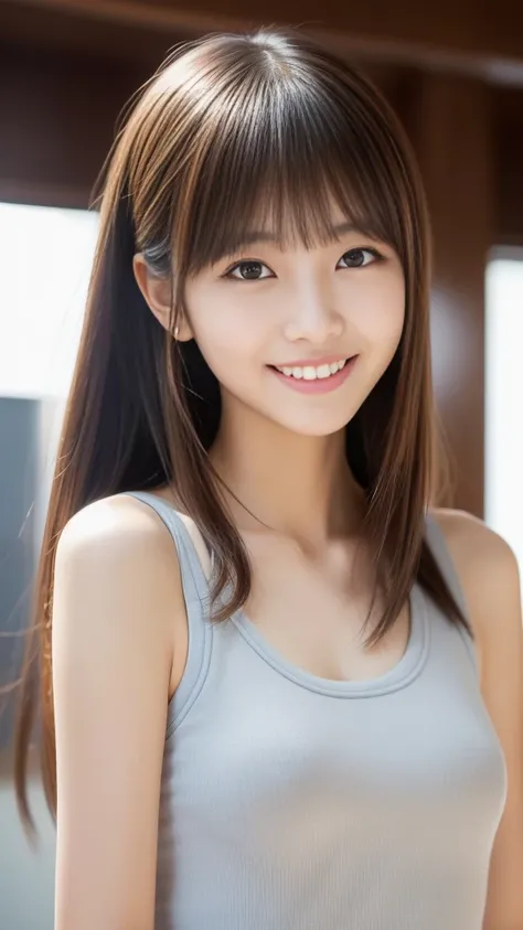 Ultra-high resolution, Superior Quality, Highest quality, Very detailed, Realistic, 8k, RAW Photos, Highest quality, masterpiece, Attractive girl, Awesome girl, Brown Hair, Shoulder-length layers, 非対称のbangs, K-POPアイドル, Sophisticated, stylish, Shibuya Ward,...