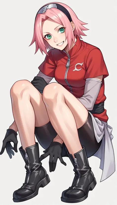 score_9, score_8_superior, score_7_superior, sauce_anime,
sakura haruno, haruno sakura, short hair, green eyes, pink hair, parte...