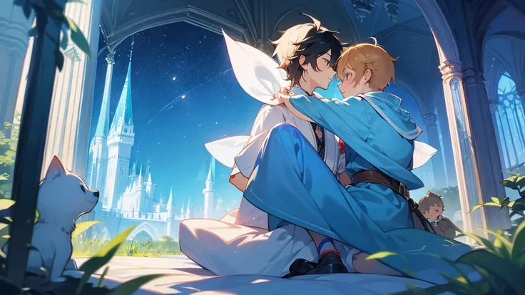 A fairytale world、Cute boys