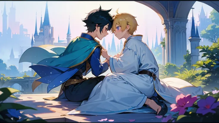 A fairytale world、Cute boys