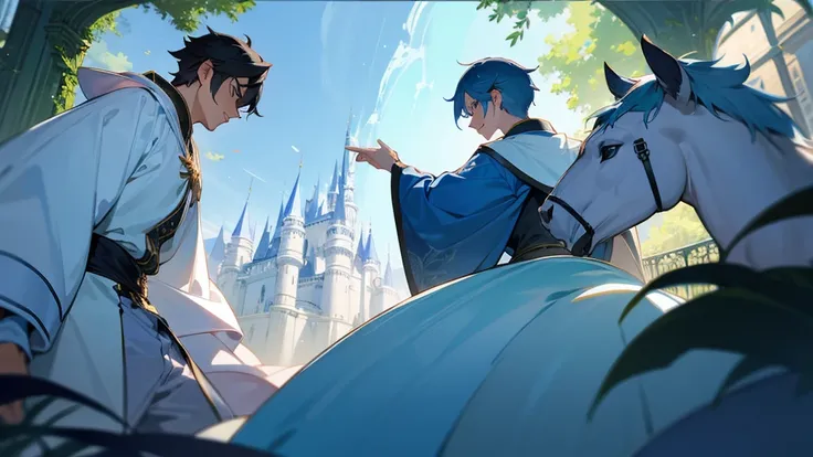 A fairytale world、Cute boys