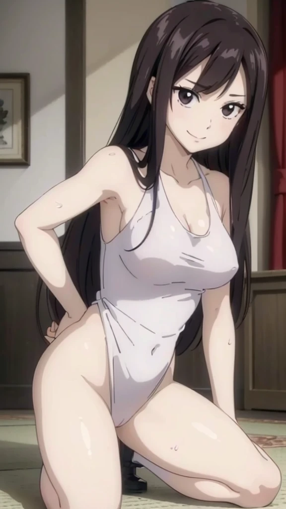 (((masterpiece))), (((best quality))), ((ultra-detailed)), (highly detailed CG illustration), Boa Hancock, (nsfw:1.4), (masterpiece:1.5), Detailed Photo, Smiling, Sexy, (Best Quality: 1.4), (1girl), Beautiful Face, (Black Hair, long Hair: 1.3), Beautiful H...