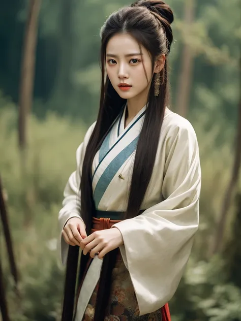 best quality, masterpiece, highres, wuxia 1girl,