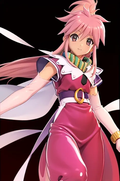 perfect anatomy　highest quality,highest resolution,((((glossy dress)))　tales of phantasia　arche