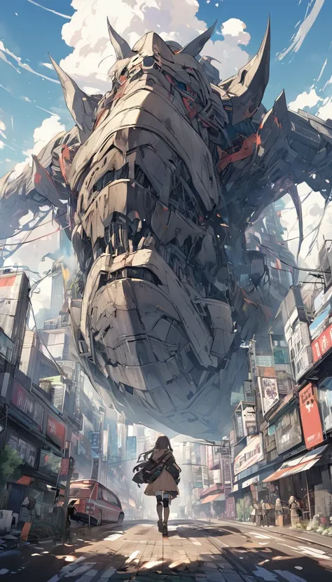 Shibuya 1000 years after human extinction