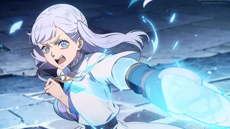 anime styling, noelle silva black clover, water handling, elements of magic