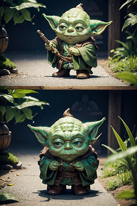 smooth yoda gnome