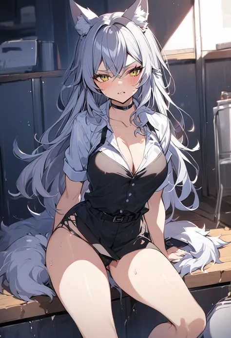 Sexy hot high school wolf girl 