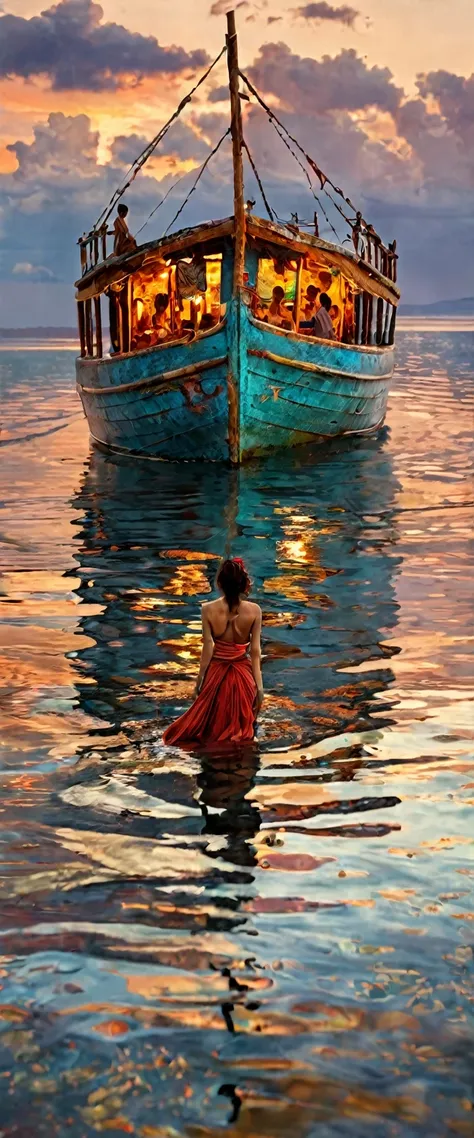 a beautiful boat, art by david mould, brooke shaden, ingrid baars, mordecai ardon, josh adamski, chris friel