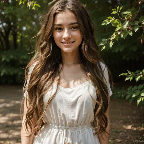 {
  "prompt": "A close-up portrait of a young woman with long, wavy hair and soft features, standing outdoors in natural sunlight, smiling gently.",
  "model": "nom_du_modèle_sauvegardé"
}
