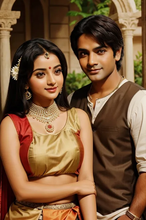 Cute picture for wallpaper of ram and sita