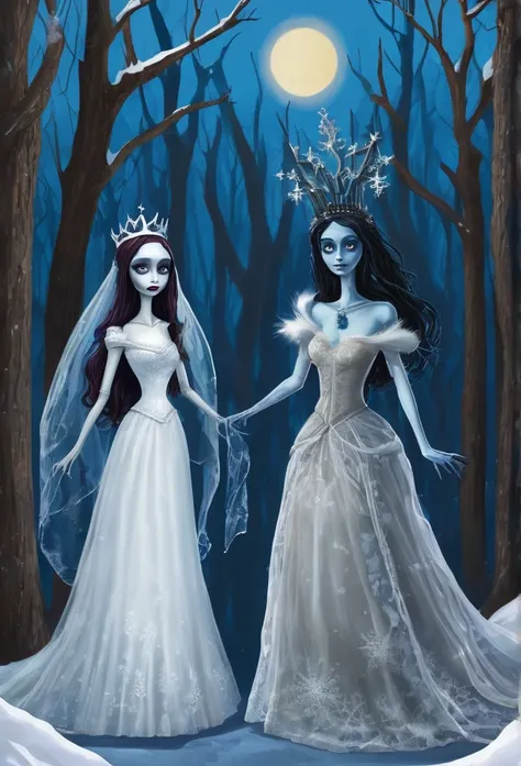  winter queen and corpse bride 