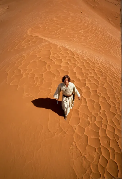 Skywalker. Image from above and at a great distance