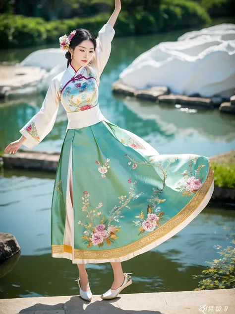 Lin Mei, a 19 year old Chinese girl, embodies the elegance and grace of the Qin Dynasty. With a height of 1,65 meters and a slender body, She has a naturally dignified posture. Your skin is pale, almost translucent, standing out in the sunlight. His almond...