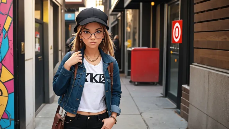 y2k girl hipster