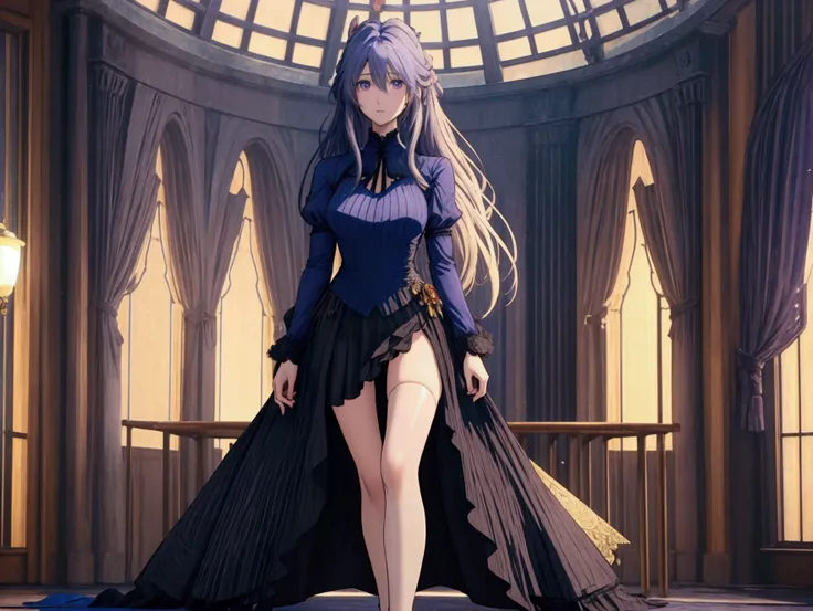 Please draw a full body of a woman.。Similar to Violet Evergarden from the anime、Smooth skin、RAW images、High definition、High resolution、high resolution、Full Body