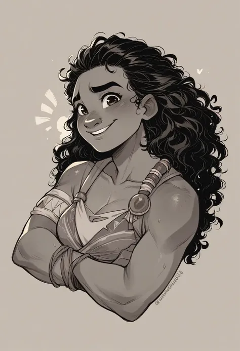 Draw Moana