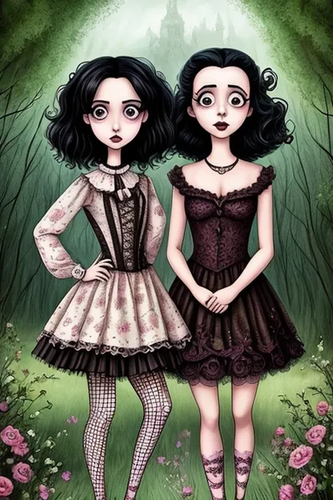 tim burton girls