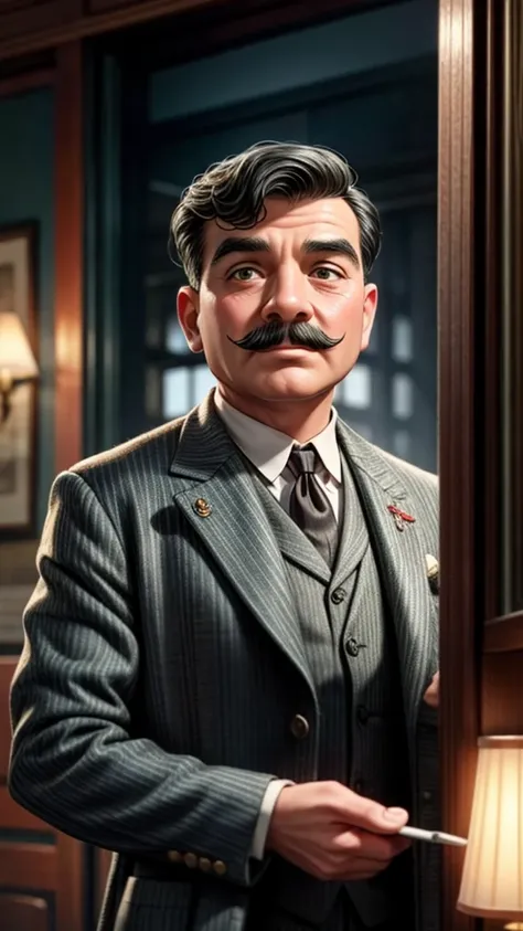 Murder on the Orient Express、Detective Poirot