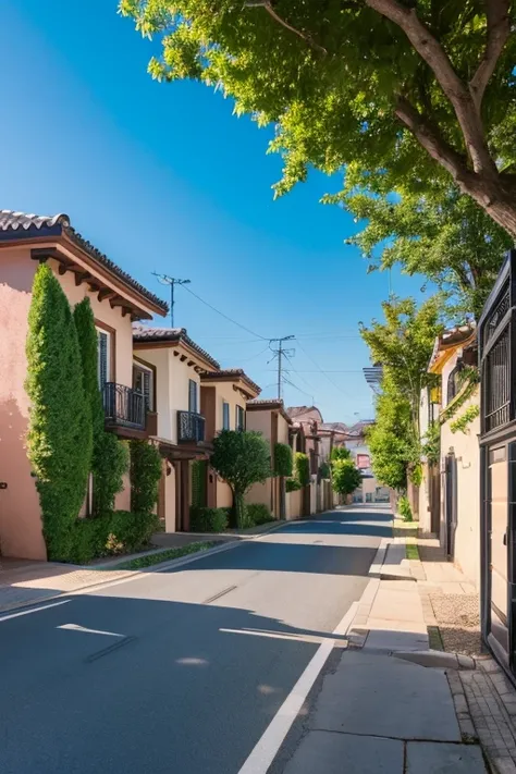 High-end residential street