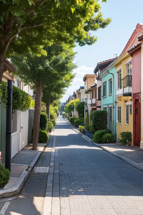 High-end residential street