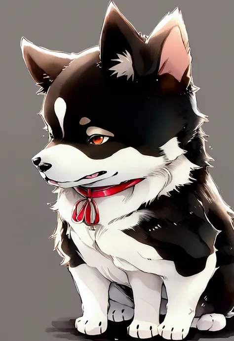 black shiba inu