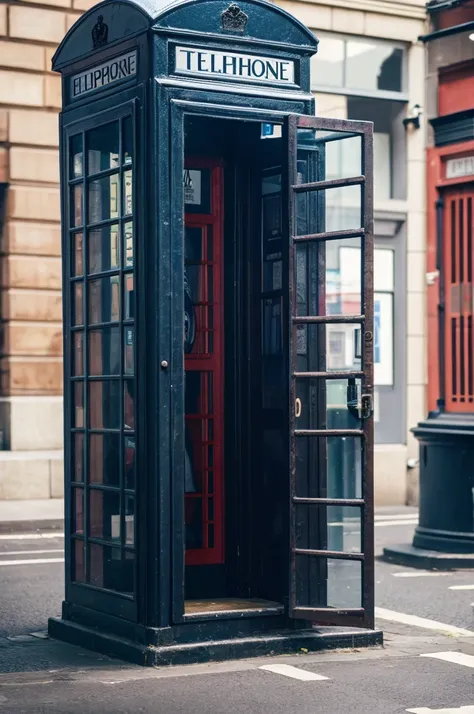 Telephone booth
