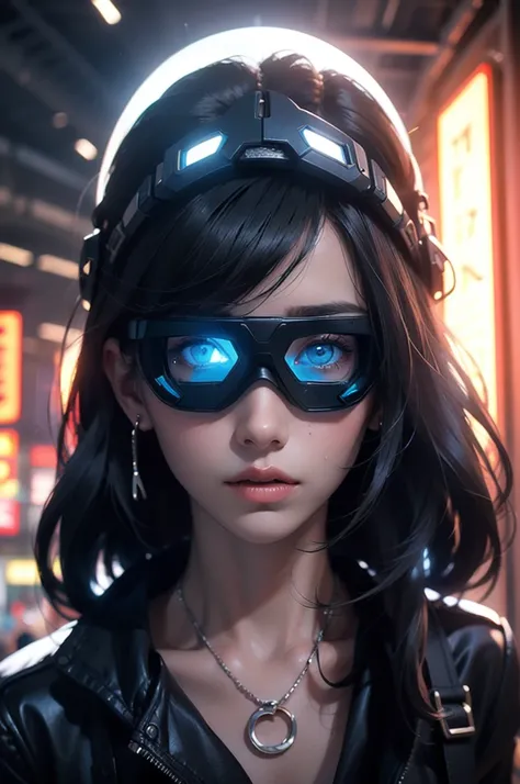 1girl,cyberpunk,science fiction,(head-mounted display:1.3),glowing,vr glasses,vaporwave,
Best quality,masterpiece,ultra high res,highly detailed, 8k, artstation, concept art, HD,âultra detailed, no blur, trending on artstation, by Alphonse Mucha, generou...