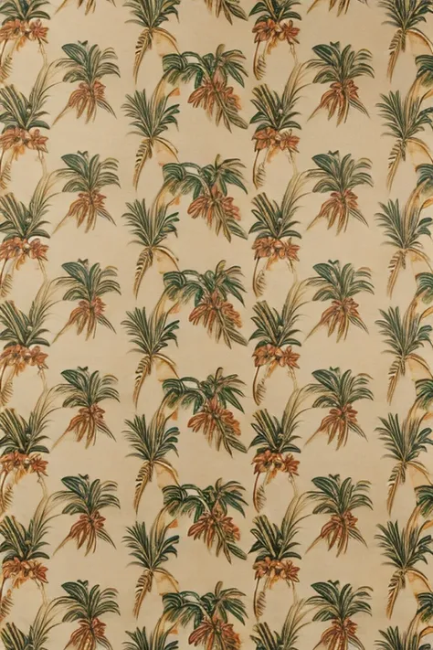 Hawaiian shirt island pattern Wallpaper