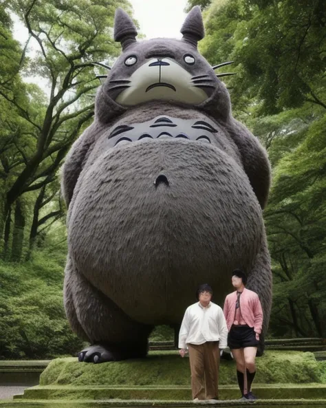 The photos of the hybrid Totoro and Lionmaru are very detailed and exquisite.