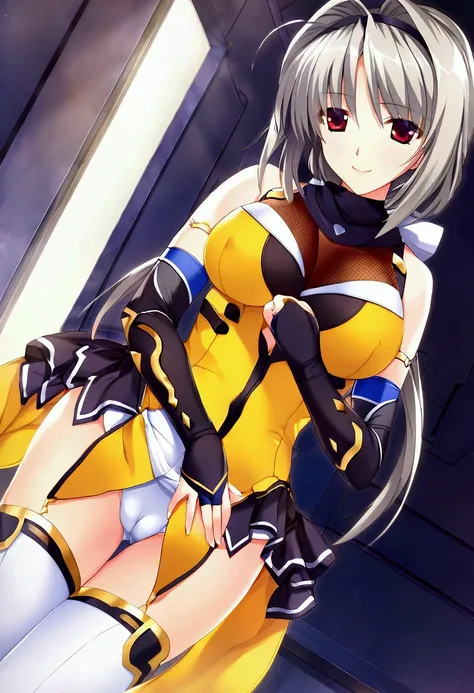 12k,masterpiece, Highest quality, Anime Style,Official Art Beautiful Lighting, 1 girl, bangs, (Inside the futuristic base:1.4), , masterpiece,Noise Reduction,Perfect Anatomy,High resolution, Very detailed,Game CG,Dutch Angle ,Beautiful attention to detail,...