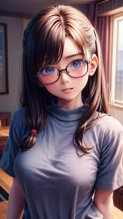 View your viewers,Leaning forward,(Random cute clothes),(Random Animation Pose),(Thin type),(Large Breasts),(Random Hairstyles),(Best image quality, (8k), Ultra-realistic, 最high quality, high quality, High resolution, high qualityの質感, Attention to detail, ...