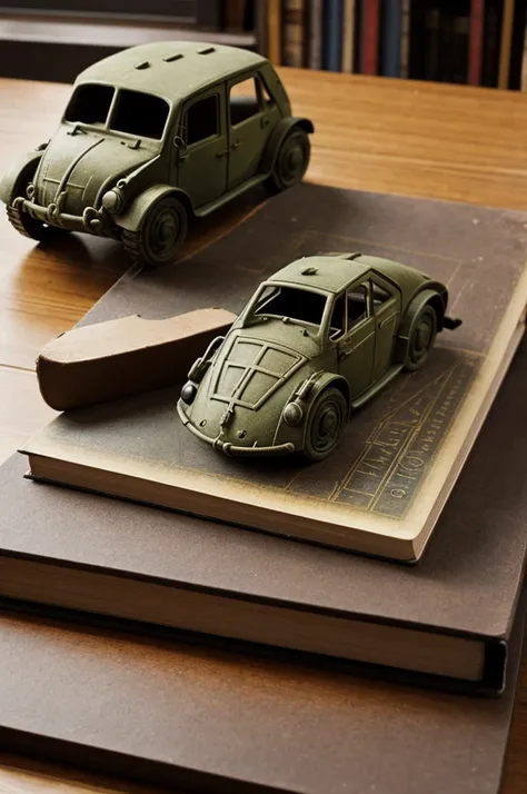 Create a creative model of the Maus book