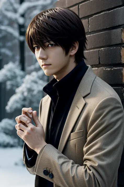 Light yagami anime cold photo