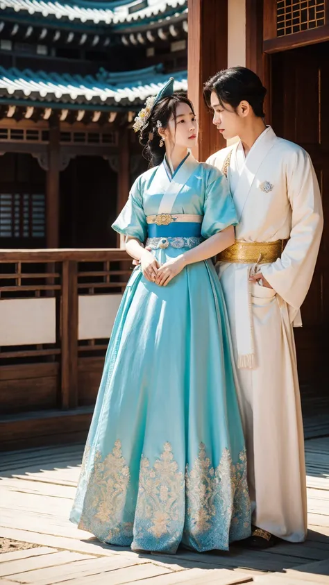 Korean period drama、princess、palace