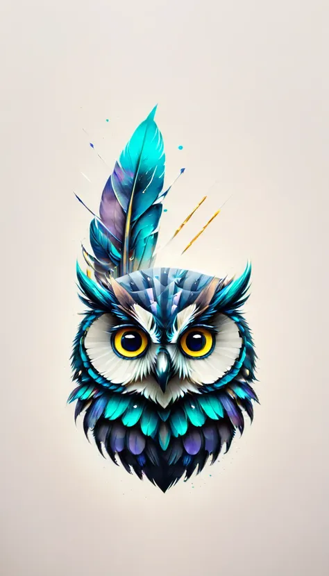 design a logo featuring an owl. please consider the following elements: • no text included • utilize the silhouette of an owl to...