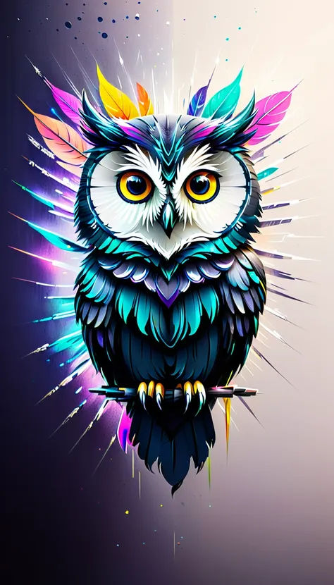 design a logo featuring an owl. please consider the following elements: • no text included • utilize the silhouette of an owl to...