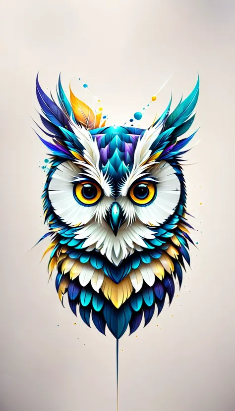 design a logo featuring an owl. please consider the following elements: • no text included • utilize the silhouette of an owl to...