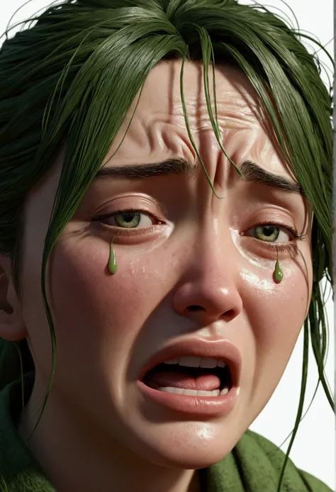 Character crying