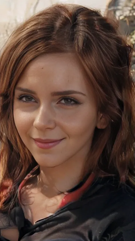 Black Widow takes care of me as Im sick. emma watson
 in a sexy look. hairstyle red hair black widow, red hair color, big breasts kate upton, bright makeup eyelashes, plump lips smile, thin body, fit. Sexy positions in tight latex. 
