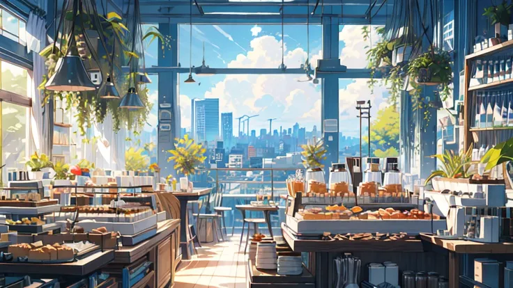 (masterpiece:1.2), highest quality,pixiv,pleasant animation scenes,
scenery, cityscape, city, nullscraper, building, window, clo...