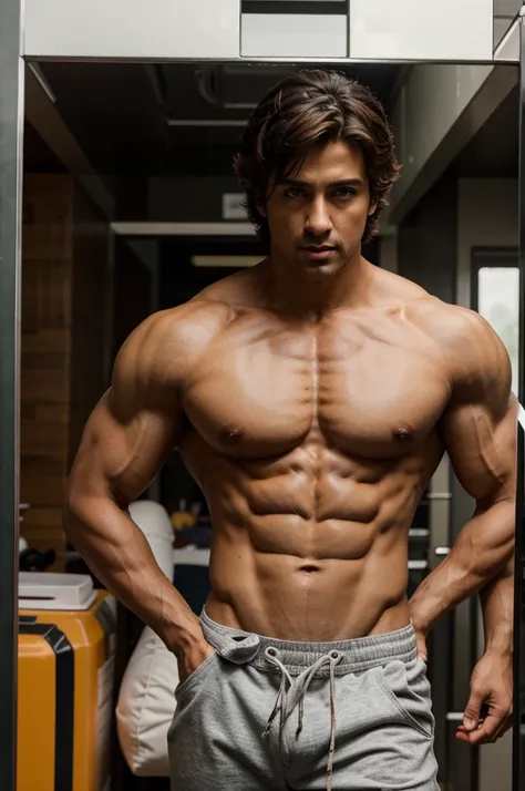 Aesthetic David laid physique with 50 characteristics from Hrithik Roshan 