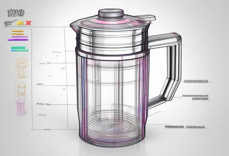 (best quality,4K,8K,high resolution,masterpiece:1.2)MK 101 Shaker, detailed, Colorful digital sketch,(smooth:1.1) (Bold design:1.1),Clear lines,(Glossy finish:1.1),(blueprint:1.1),(perfect,Astonishing:1.1),(notes:1.1)